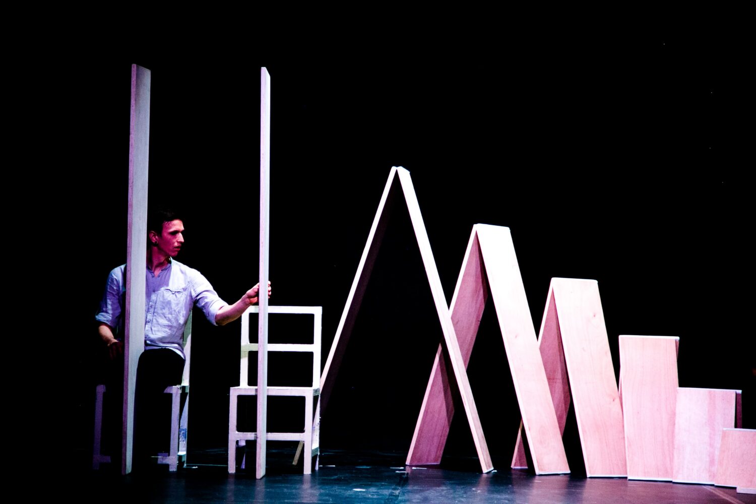 Photographie du spectacle de cique "OVVIO".