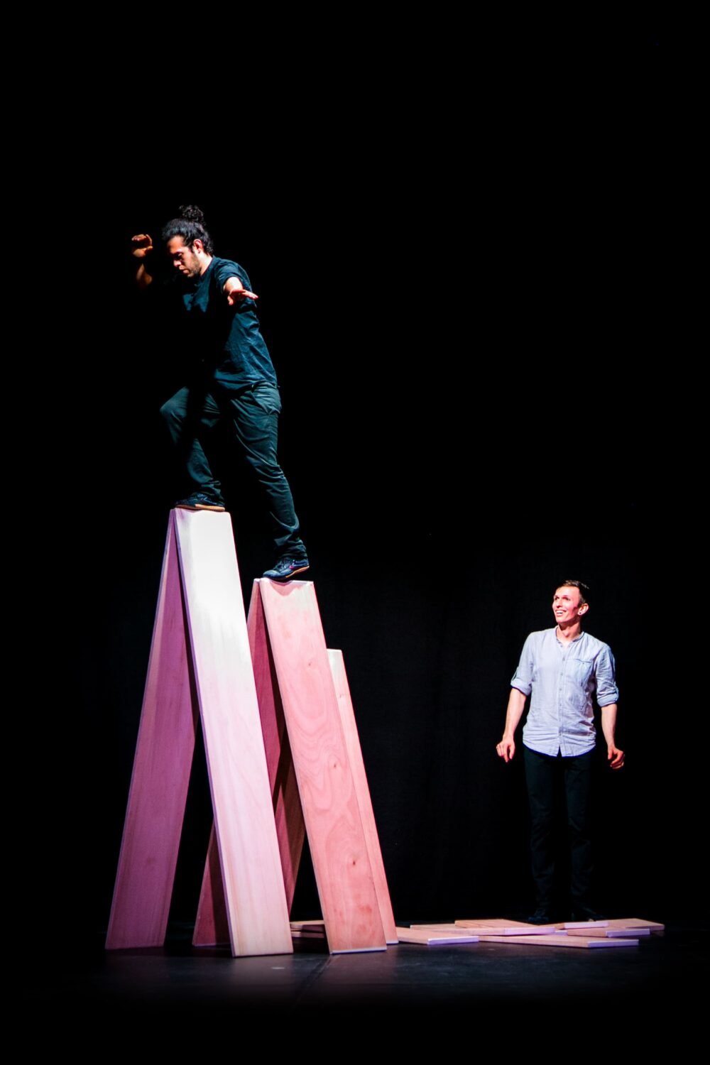 Photographie du spectacle de cique "OVVIO".
