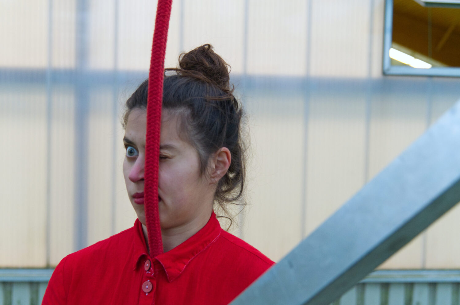 Illustratiefoto: een portretfoto van circusartieste Theresa Khun