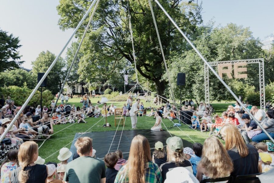 Photographie du spectacle de cirque "Melic".