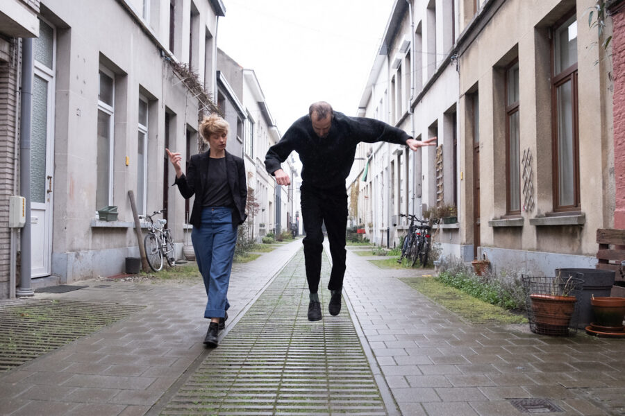 Photographie du spectacle de cirque "Anatomie van een struikel"