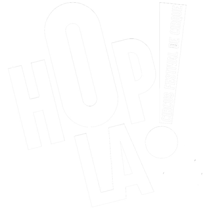 Logo van het circusfestival HOPLA!