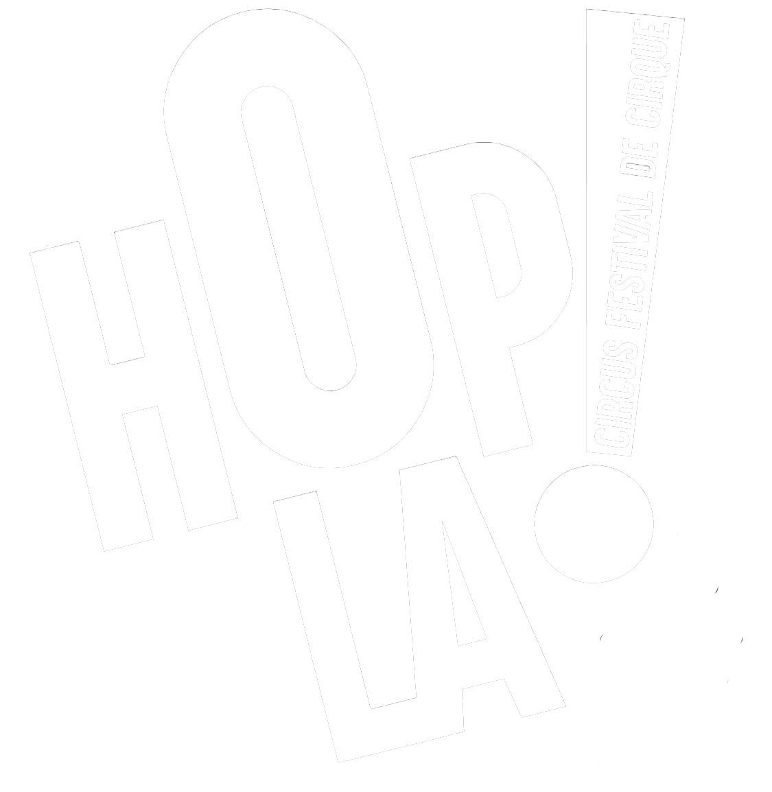 Logo du festival de cirque HOPLA!
