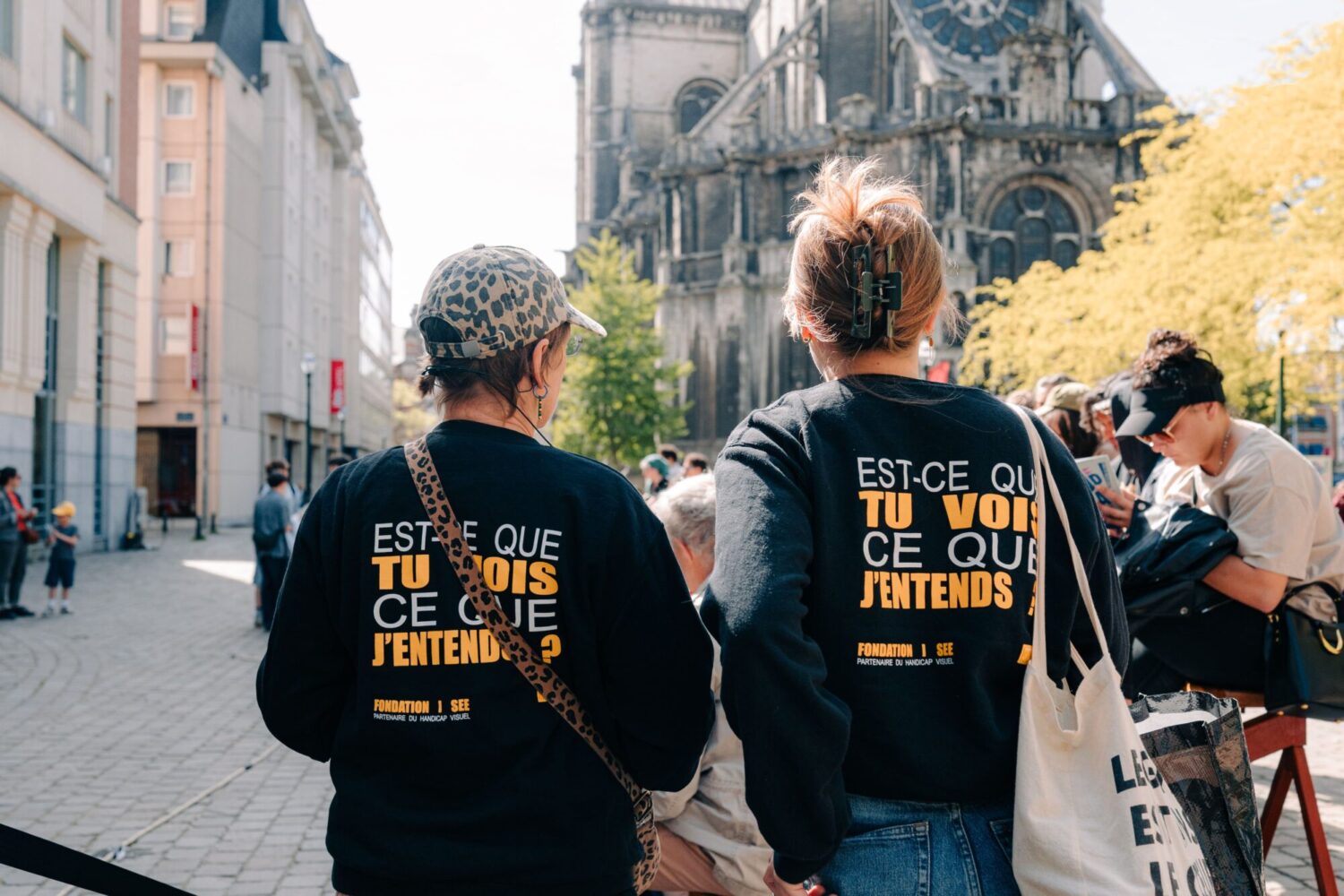 Photo des traducteur·rices d'image de la Fondation Isee
