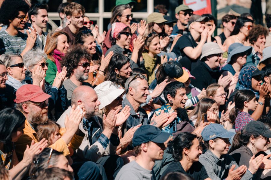 Photo du public pendant le spectacle Claudette